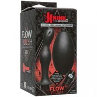 -kink---flow-flush---black---silicone-anal-douche-and-accessory-
